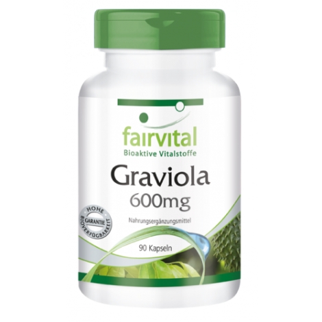 Graviola 600mg - 90 Cápsulas