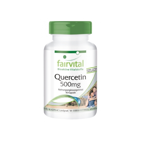 Quercetina 500 mg - 90 cápsulas