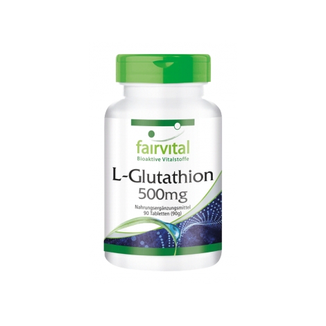L-Glutatión 500 mg - 90 pastillas