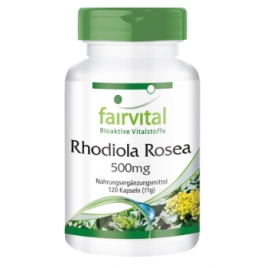 Rhodiola Rosea 500mg - 120 Cápsulas