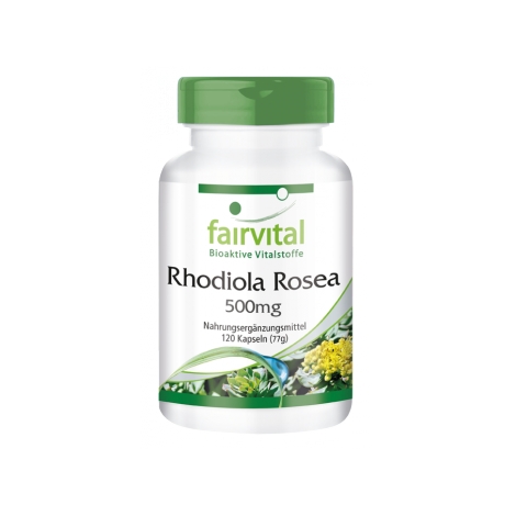 Rhodiola Rosea 500mg - 120 Cápsulas