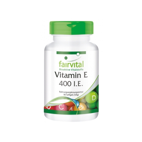 Vitamina E 400 I.E. 90 cápsulas