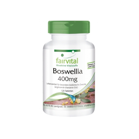 Boswelia Serrata 400mg - 120 pastillas