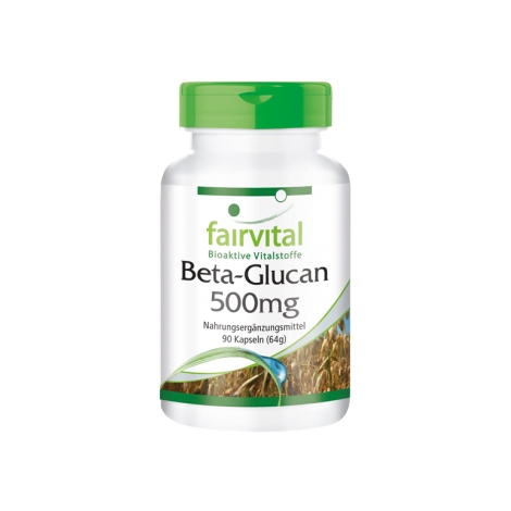 Beta Glucano 500mg - 90 Cápsulas