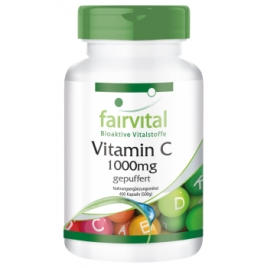Vitamina C amortiguada 1000mg - 400 Cápsulas