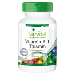 Vitamina B-1 Tiamina - 100 comprimidos