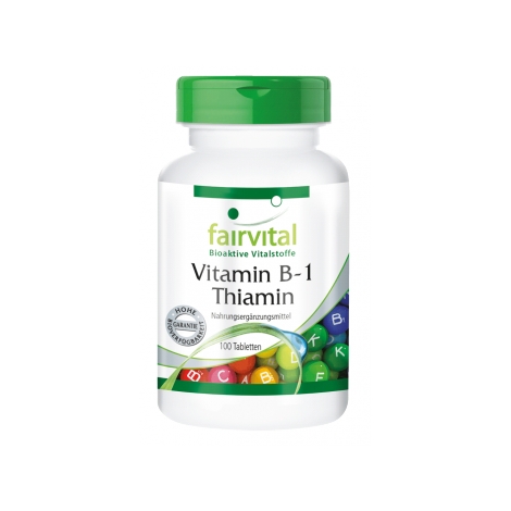 Vitamina B-1 Tiamina - 100 comprimidos