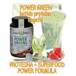Power Green sabor FRESA. 1kg